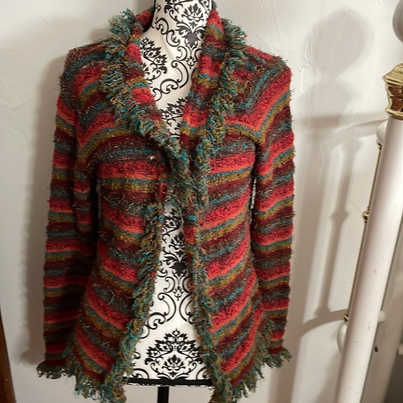 Coldwater Creek Jackets & Blazers - Coldwater creek jacket/blazer sz med. bright fall colors